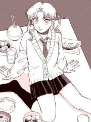 凌晨两点的餐桌前